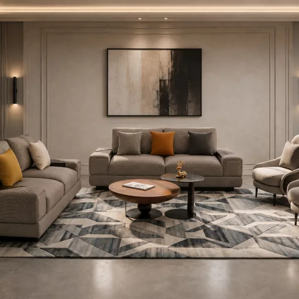 High quality fabric sofa -2046