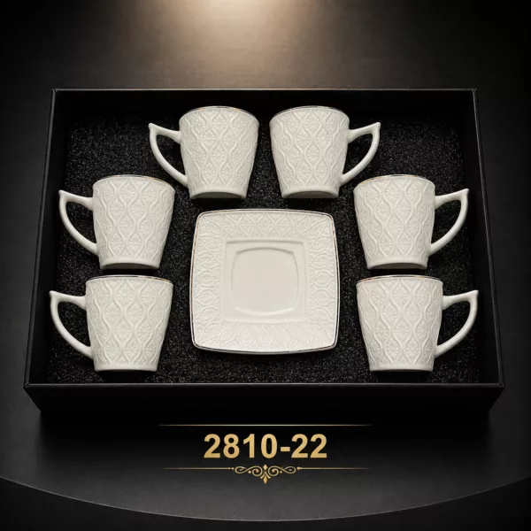 TEA CUP AND SAUCER SET (2810-22#)